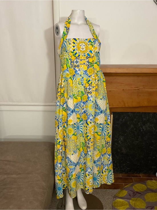Seven Wonders Dresses & Skirts - Seven Wonders Locklea Sun Lemon Halter Dress L